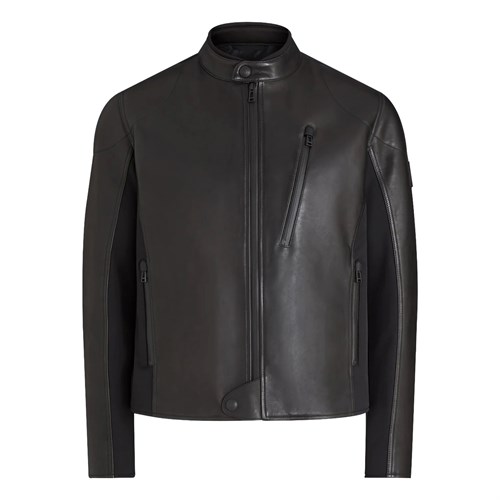 Belstaff Mistral leather jacket in black
