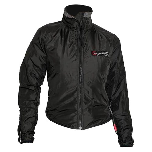 Warm & Safe ladies heated jacket liner in black